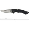 Нож BUCK 0288BKS QUICKFIRE BLACK B0288BKS